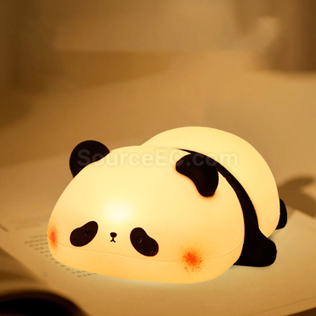 禮品訂造熊貓小夜燈/拍拍燈紀念品