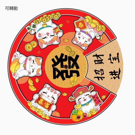 旋轉冰箱貼