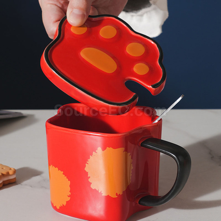 禮品訂造貓爪馬克杯紀念品