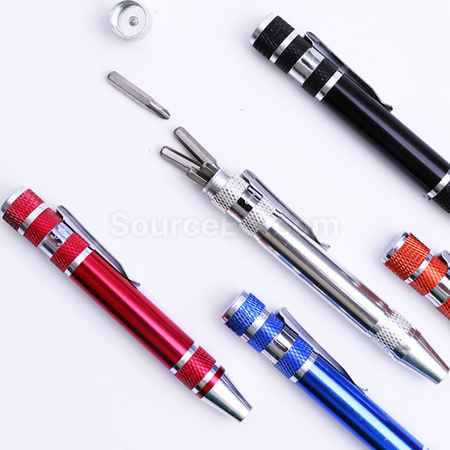 禮品訂造8合1工具筆紀念品