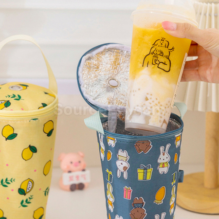 禮品訂造手提手搖飲料杯套紀念品