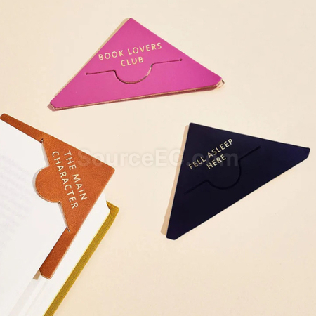 禮品訂造PU書簽紀念品