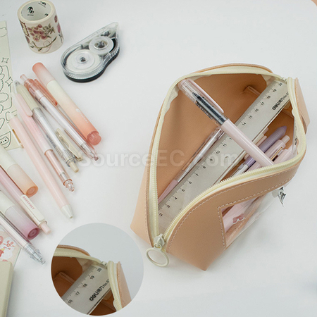禮品訂造PU開窗筆袋紀念品