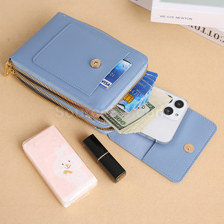 禮品訂造手機觸屏斜挎包紀念品