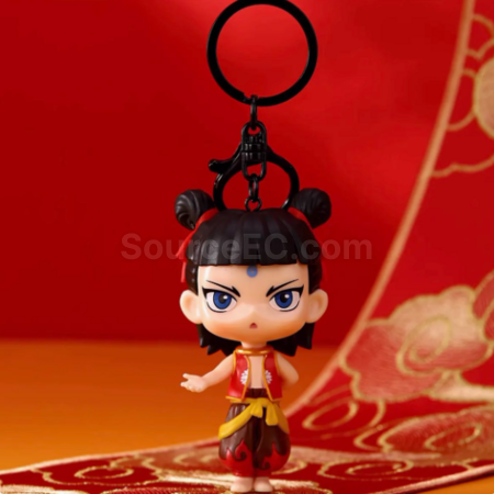 禮品訂造哪吒鑰匙扣紀念品