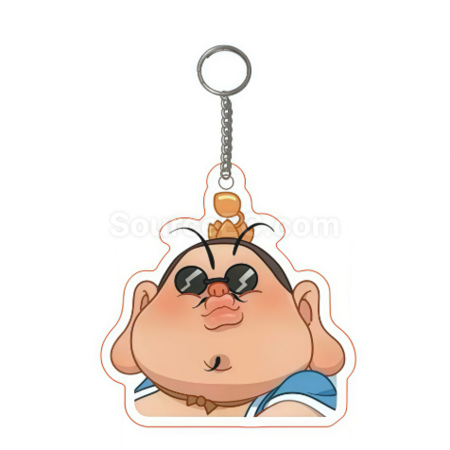 禮品訂造加厚亞克力鎖匙扣紀念品