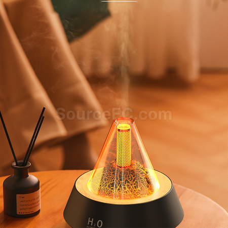 禮品訂造七彩火山香薰機紀念品