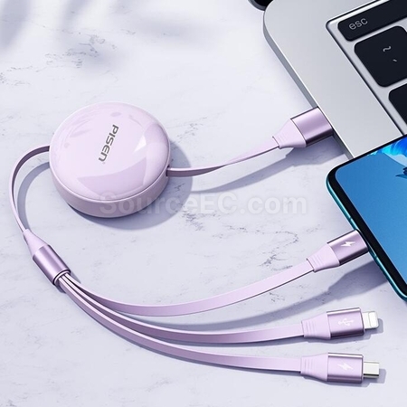 禮品訂造三合一數據線紀念品