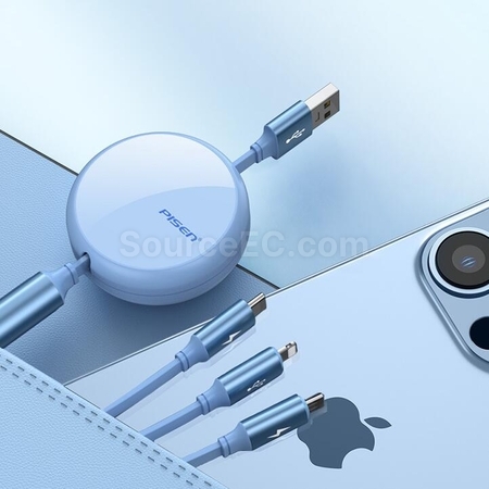 禮品訂造三合一數據線紀念品