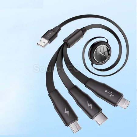 禮品訂造三合一數據線紀念品
