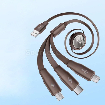 禮品訂造三合一數據線紀念品