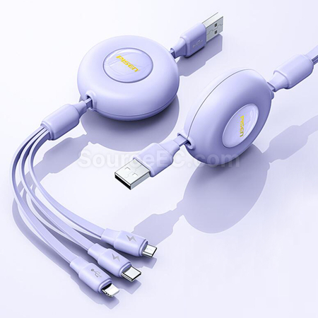 禮品訂造三合一數據線紀念品