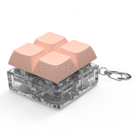 禮品訂造指尖減壓按鍵玩具鑰匙扣紀念品