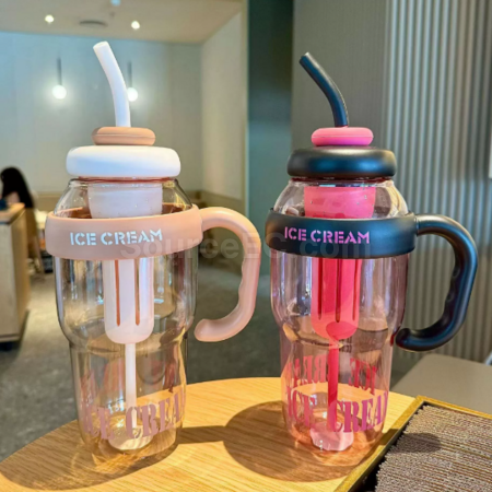 1300ml塑膠大肚水杯