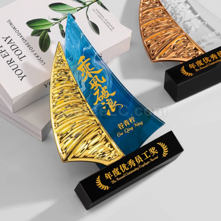 禮品訂造水晶獎座紀念品