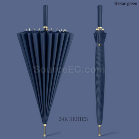 禮品訂造24骨長柄雨傘紀念品