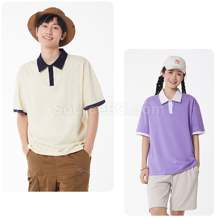 禮品訂造優質純棉夏季短袖POLO恤紀念品