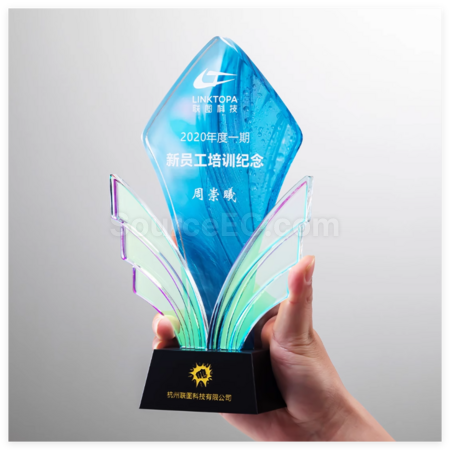 禮品訂造創意水晶獎座紀念品