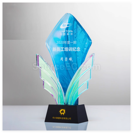 禮品訂造創意水晶獎座紀念品