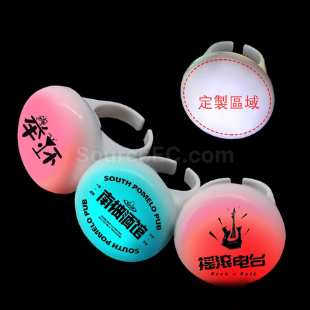 禮品訂造演唱會派對節日氛圍發光手指燈紀念品