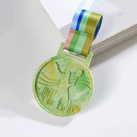 禮品訂造羽毛球環保獎牌紀念品