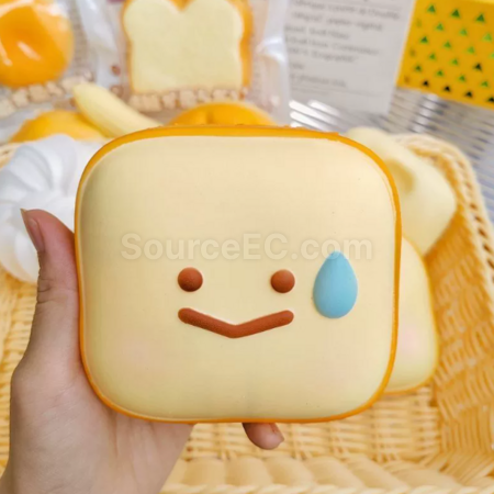 禮品訂造食物慢回彈減壓捏捏玩具紀念品