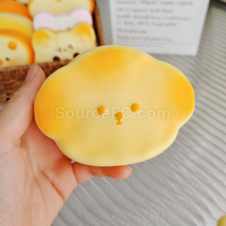 禮品訂造食物慢回彈減壓捏捏玩具紀念品