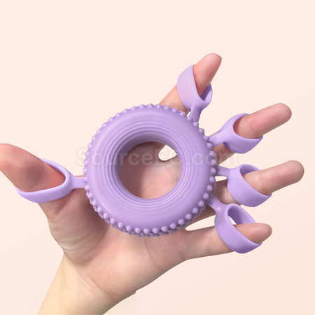 禮品訂造矽膠五指握力器紀念品