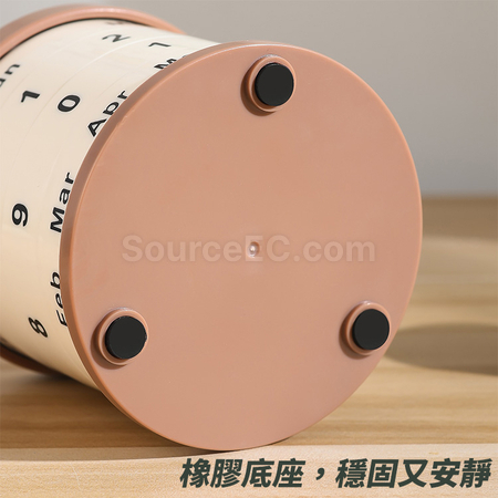 禮品訂造盆栽轉輪萬年曆紀念品