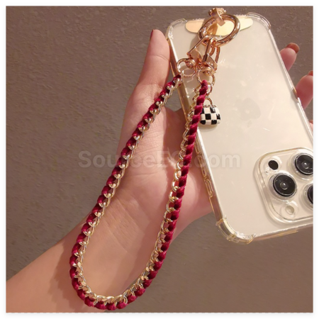 禮品訂造小香風手鏈手機掛繩紀念品
