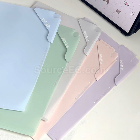 禮品訂造A4擋片文件夾紀念品