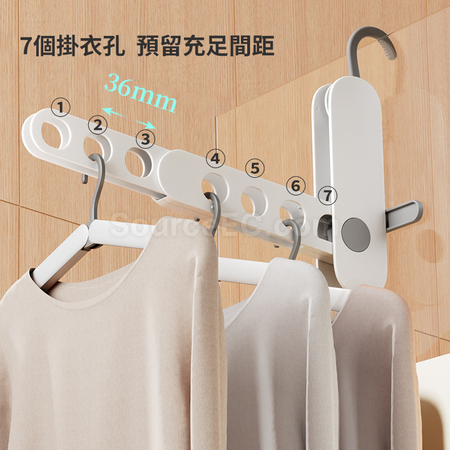 禮品訂造便攜折疊旅行多孔晾衣架紀念品