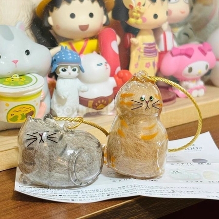 禮品訂造可愛小貓透明毛髮收納盒紀念品