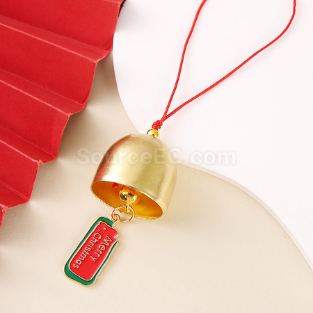 禮品訂造聖誕小鈴鐺風鈴掛飾掛件紀念品