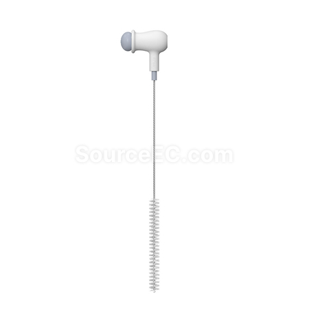 禮品訂造可彎曲豌豆吸管刷紀念品