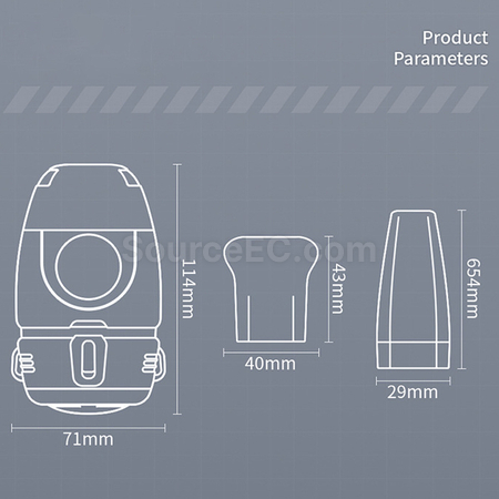 禮品訂造迷你火箭吸塵器紀念品
