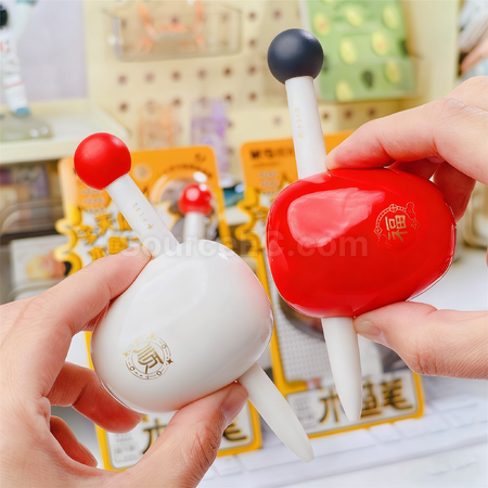 禮品訂造減壓木魚筆紀念品