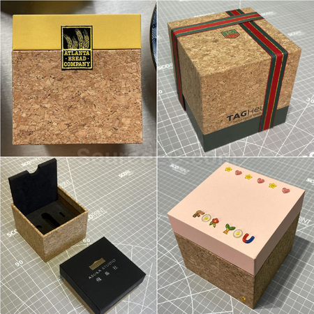 禮品訂造環保軟木禮盒紀念品