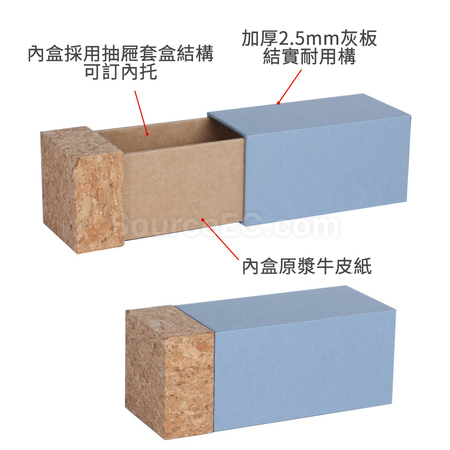 禮品訂造環保軟木禮盒紀念品