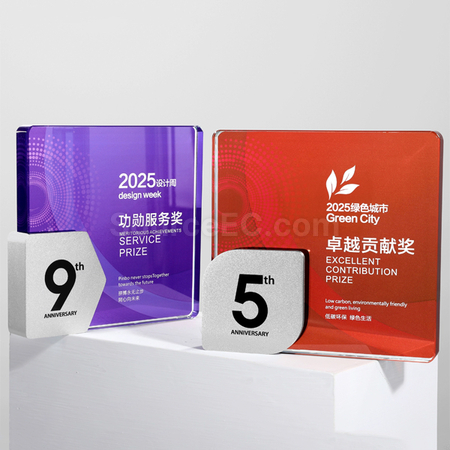禮品訂造水晶獎座紀念品