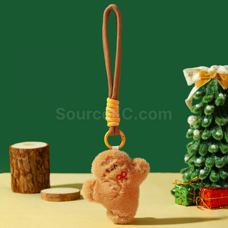 禮品訂造聖誕掛件鑰匙扣紀念品