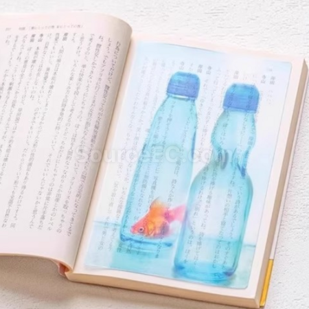 禮品訂造金魚標記書籤紀念品