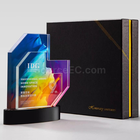 禮品訂造水晶獎座紀念品