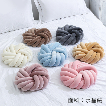 禮品訂造盤花圓形抱枕紀念品