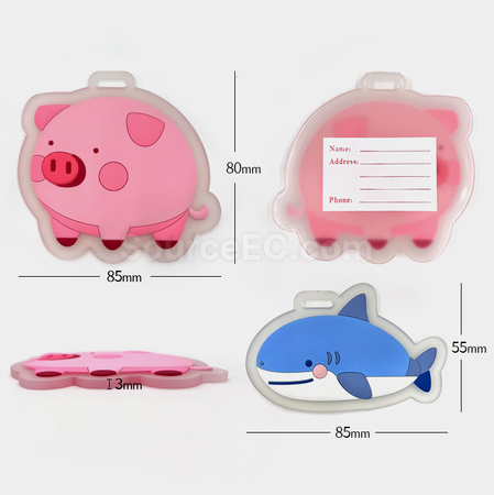 禮品訂造PVC行李牌紀念品