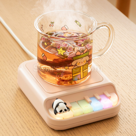 禮品訂造加熱恒溫保溫暖杯墊紀念品