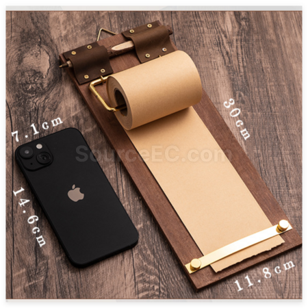 禮品訂造復古便簽板夾紀念品