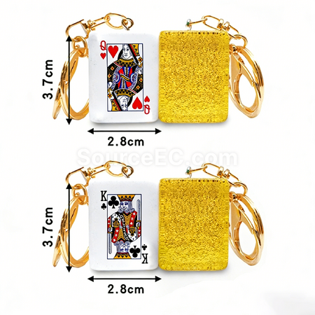 禮品訂造麻將鑰匙扣掛件紀念品