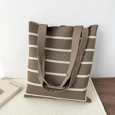 禮品訂造針織手提肩背2用袋紀念品