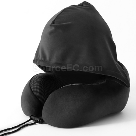 禮品訂造連帽護頸u型枕紀念品